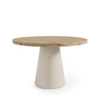 Mesa Holly Ø100 Pata Beige 3