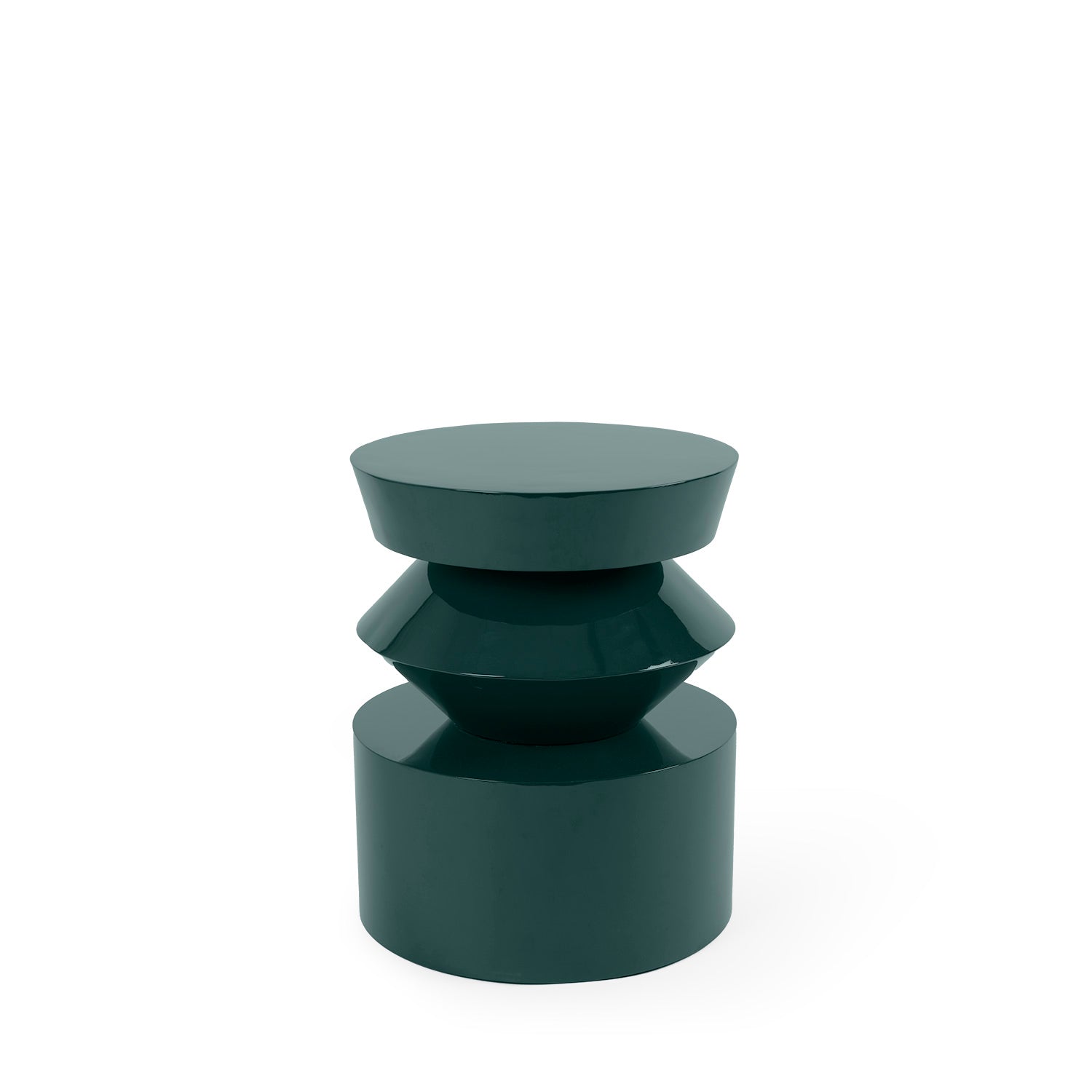 Mesa Henry Verde Oscuro Brillo