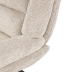 Butaca Indiana con reposapiés Beige