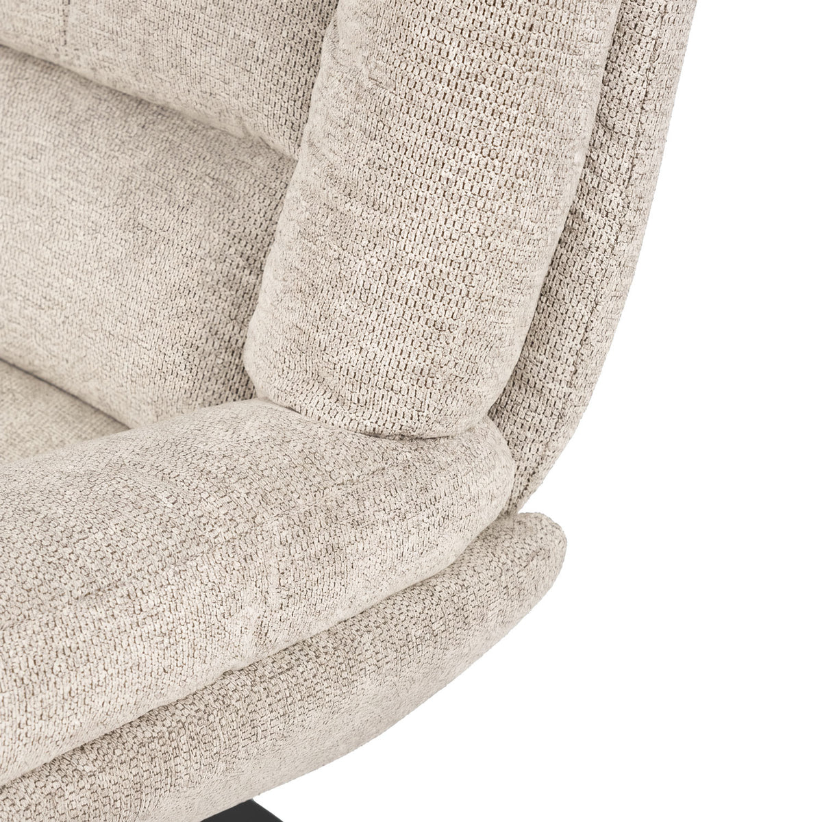 Butaca Indiana con reposapiés Beige
