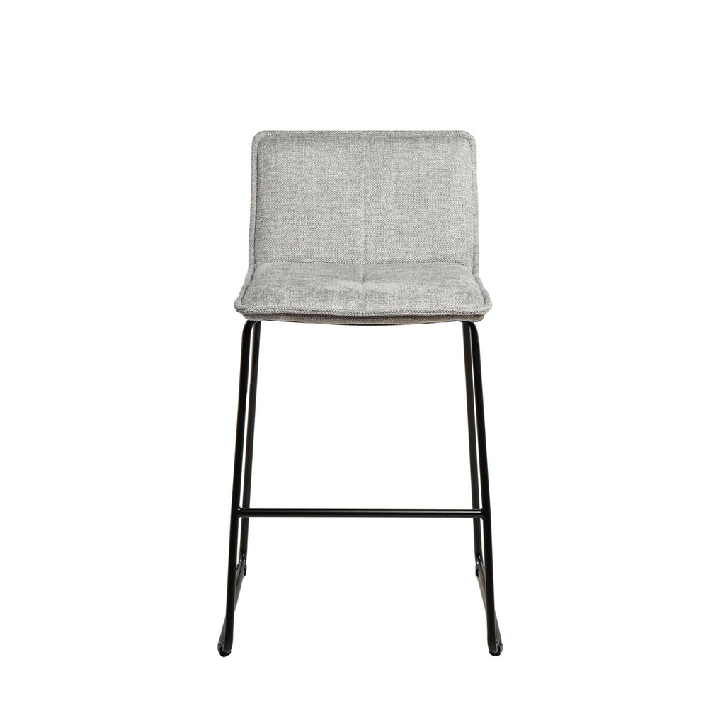 Taburete Brandon - Gris / Pata Negra