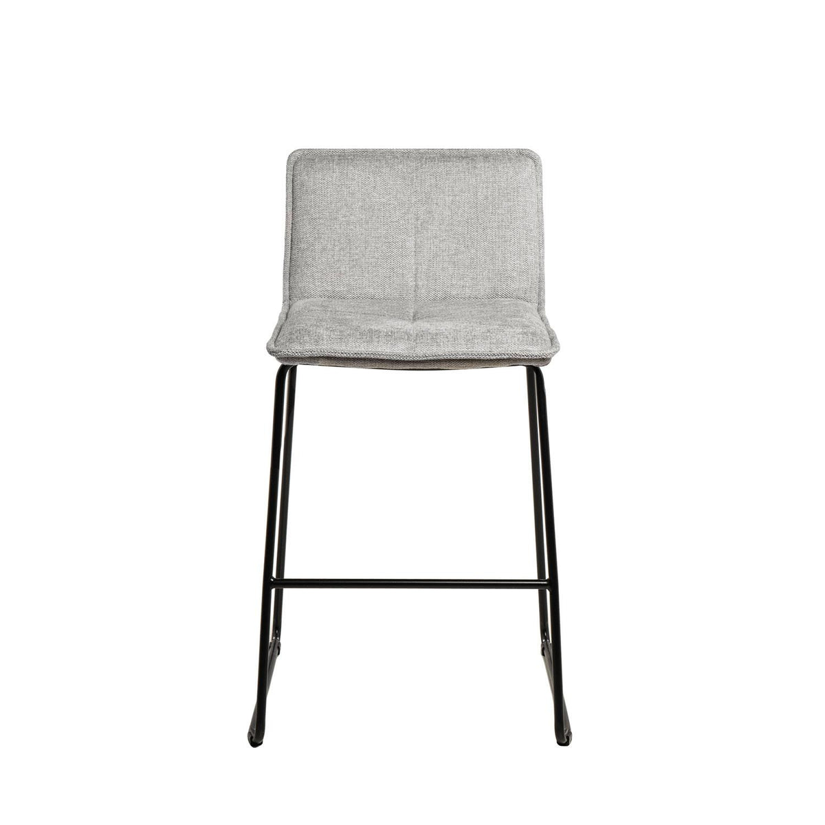 Taburete Brandon - Gris / Pata Negra