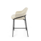 Taburete Thomas - Negra / Beige