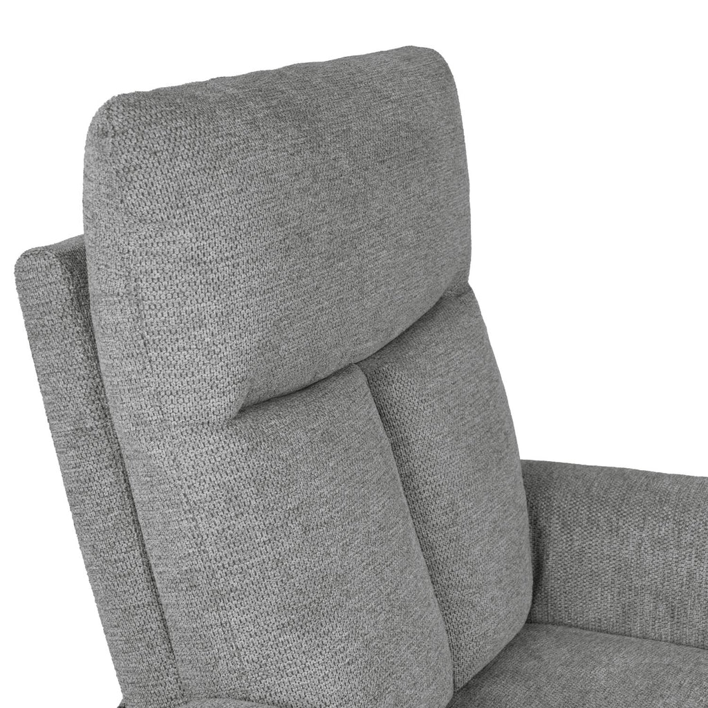 Sillón relax Kasumi gris oscuro manual