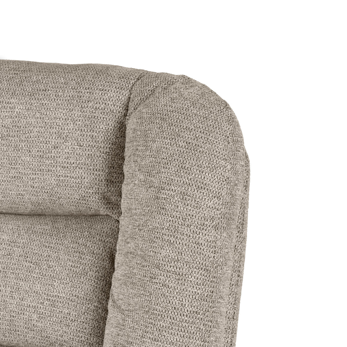 Butaca Indiana con reposapiés Taupe