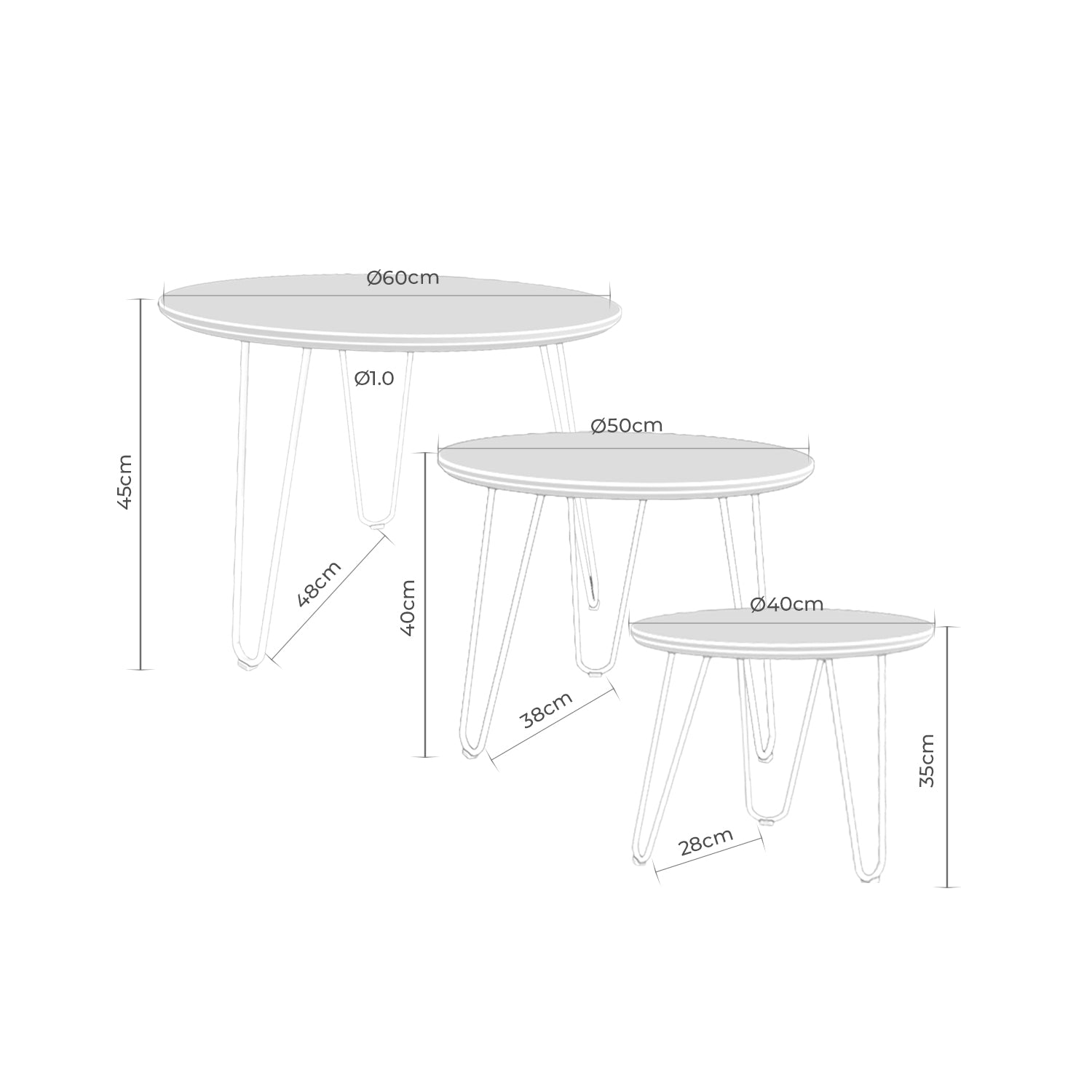 Mesa de centro Tadeo