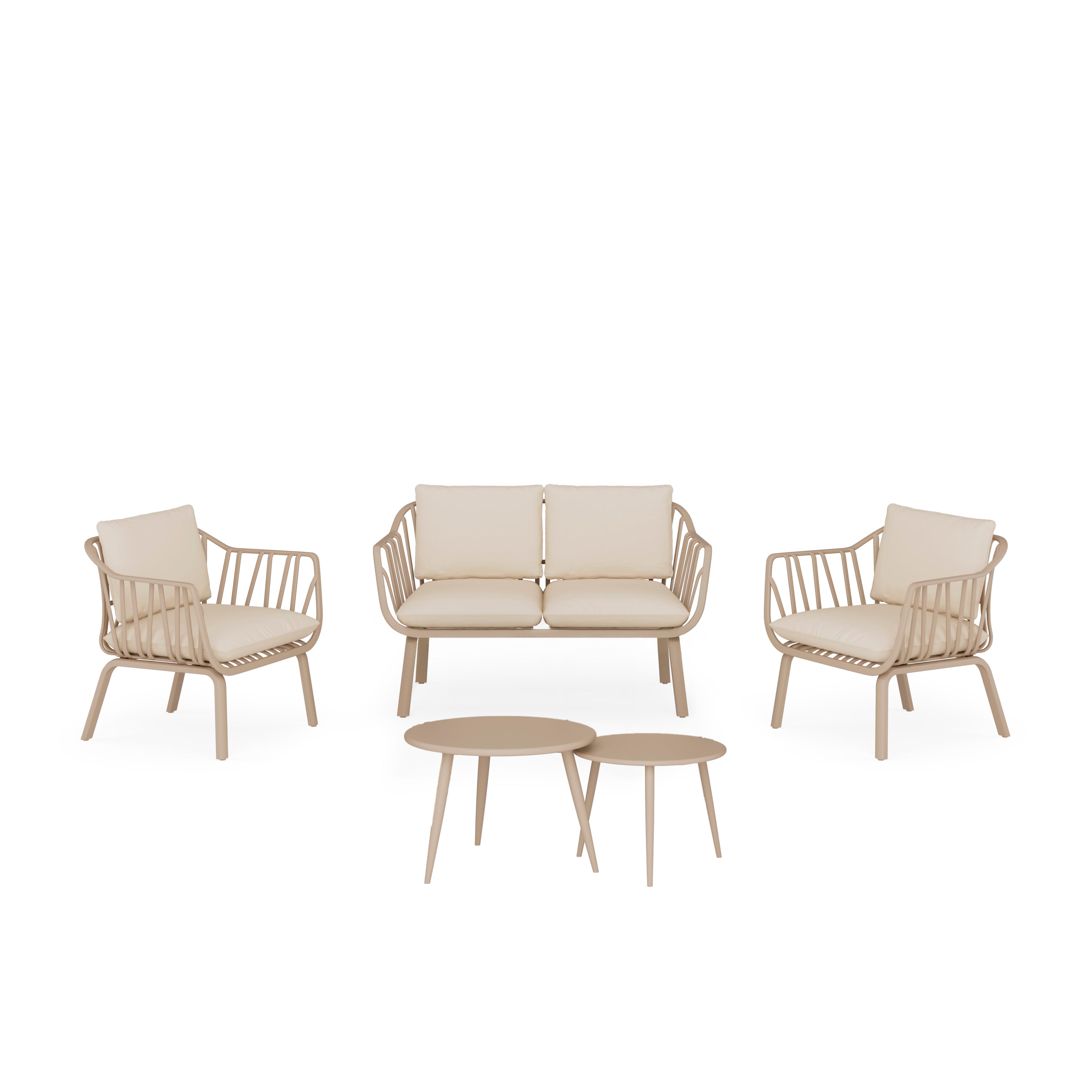 Conjunto Jardín Mikonos Beige 3
