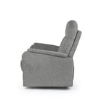 Sillón relax Kasumi gris oscuro manual