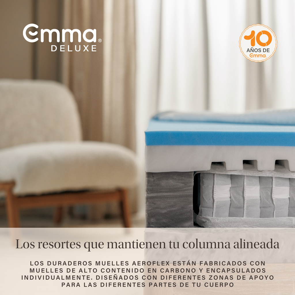 Colchón Emma Fusion Fresh Hybrid