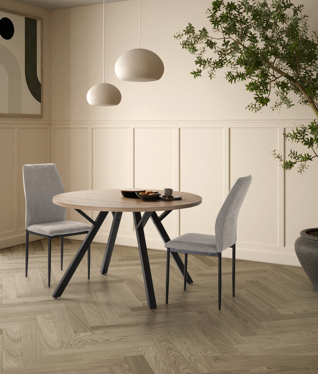Mesa de Comedor Beni 120 cm - Natural
