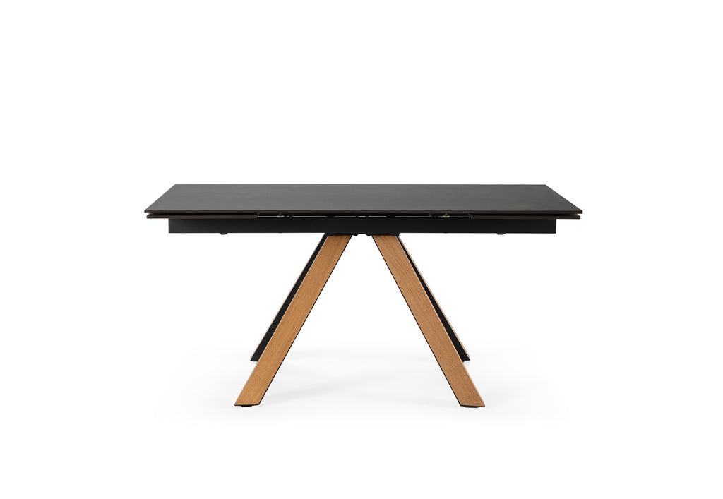 Mesa de Comedor Extensible Azur 160/240 cm - Cerámica Negra