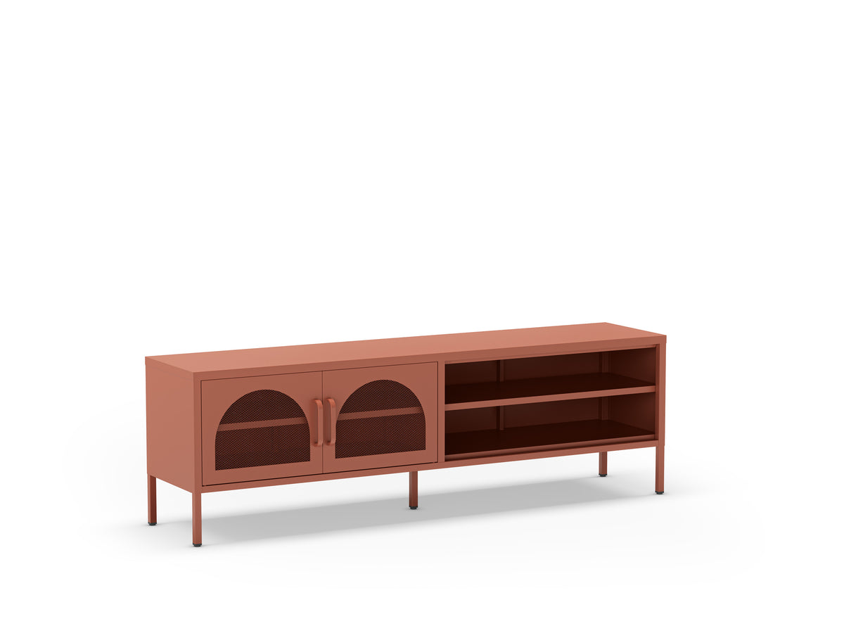 Mueble TV Diora 160 cm - Terracota