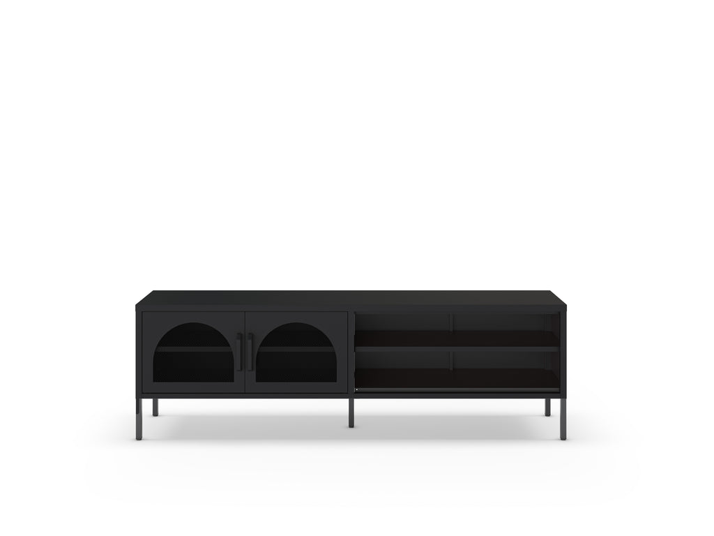 Mueble TV Diora 160 cm - Negro
