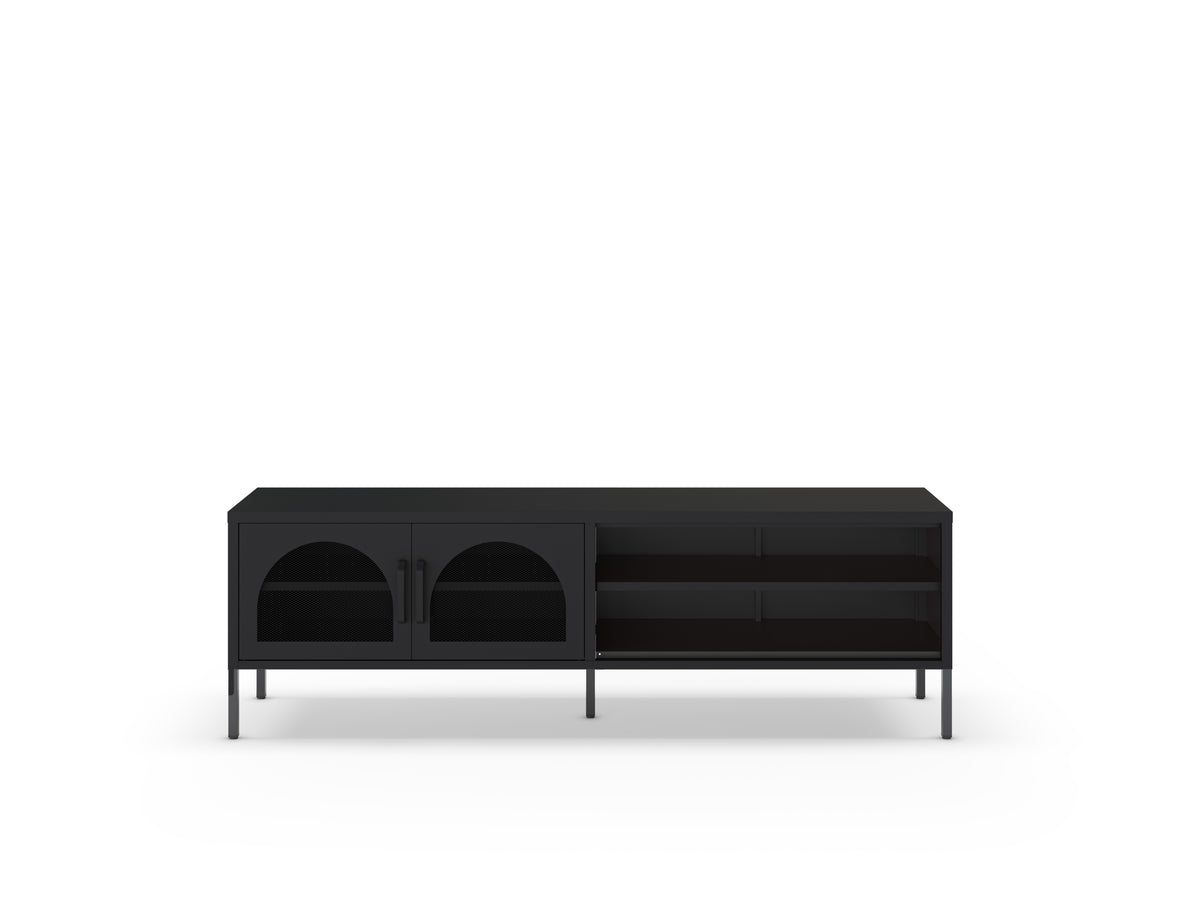Mueble TV Diora 160 cm - Negro