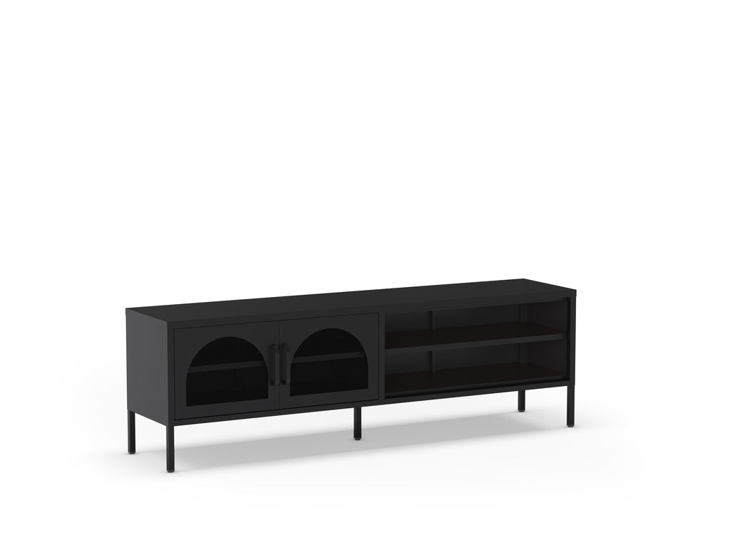 Mueble TV Diora 160 cm - Negro