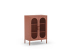 Mueble Auxiliar Bajo Diora 2 Puertas - Terracota