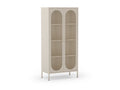Mueble Auxiliar Alto Diora 2 Puertas - Crema