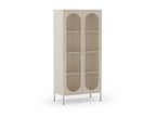 Mueble Auxiliar Alto Diora 2 Puertas - Crema