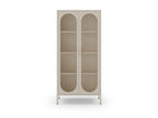 Mueble Auxiliar Alto Diora 2 Puertas - Crema