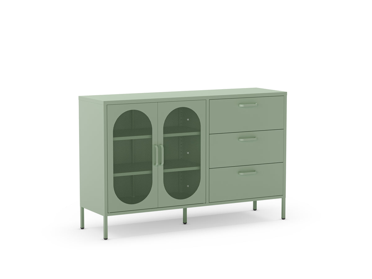 Aparador Diora 140 cm - Verde Menta