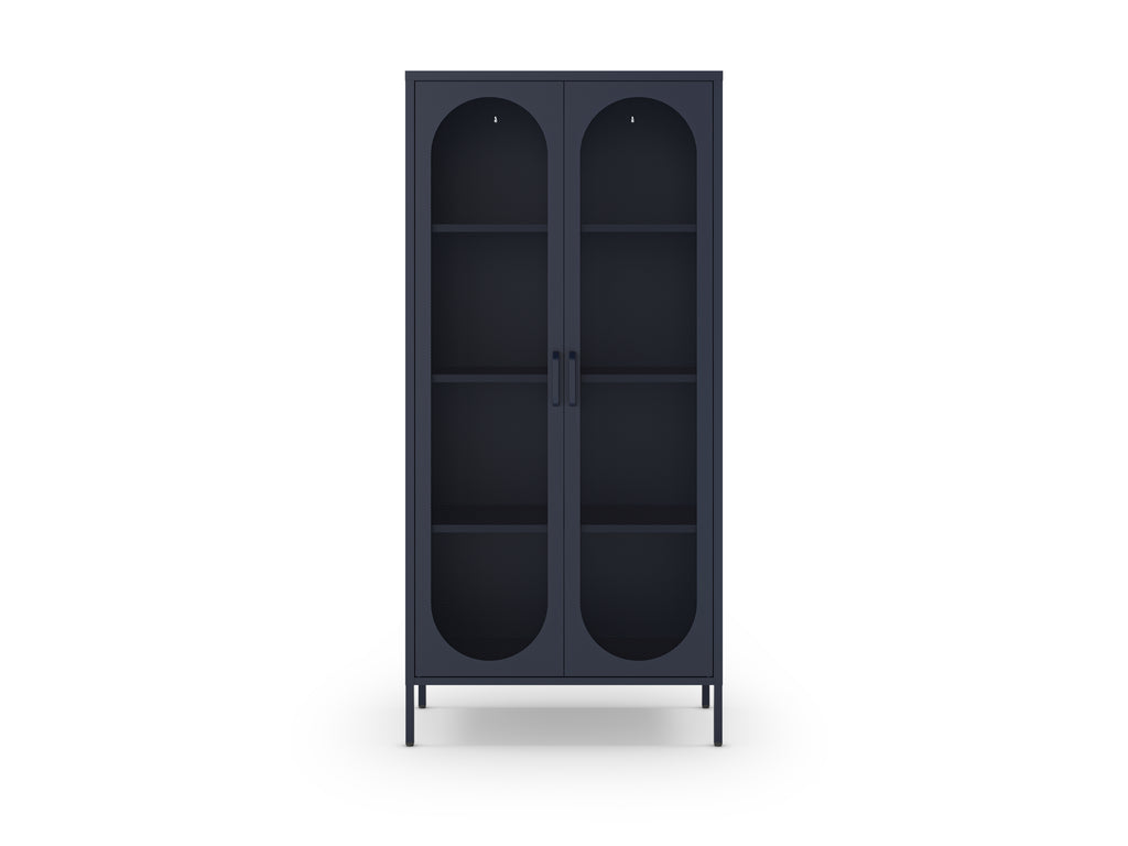 Mueble Auxiliar Alto Diora 2 Puertas - Azul