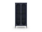 Mueble Auxiliar Alto Diora 2 Puertas - Azul