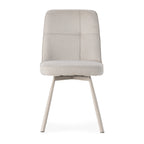 Pack 4 Sillas Giratorias Tirsa - Crema / Pata Crema