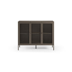 Aparador Fayna 120 cm 3 Puertas - Moca