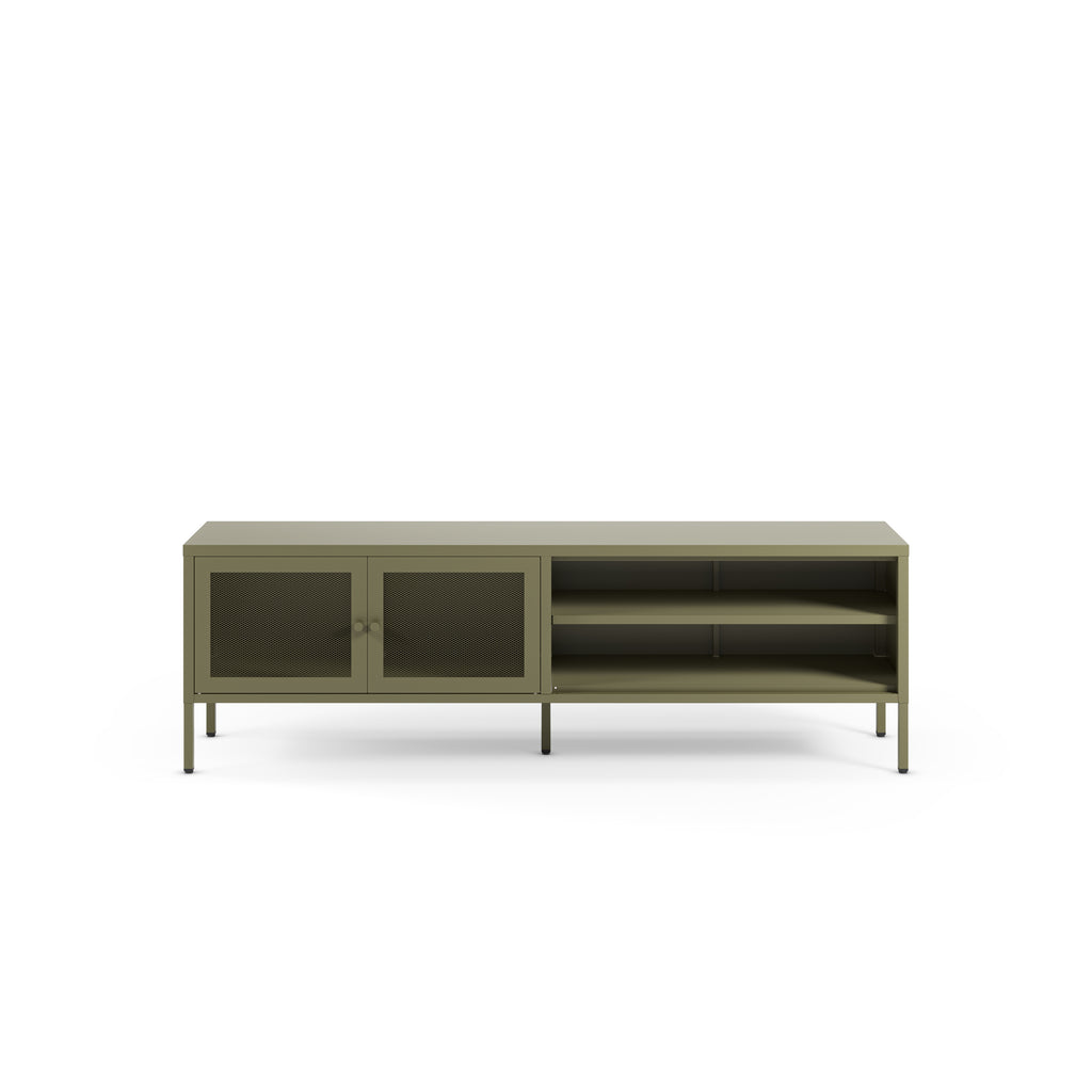 Mueble TV Fayna 160 cm 2 Puertas - Verde