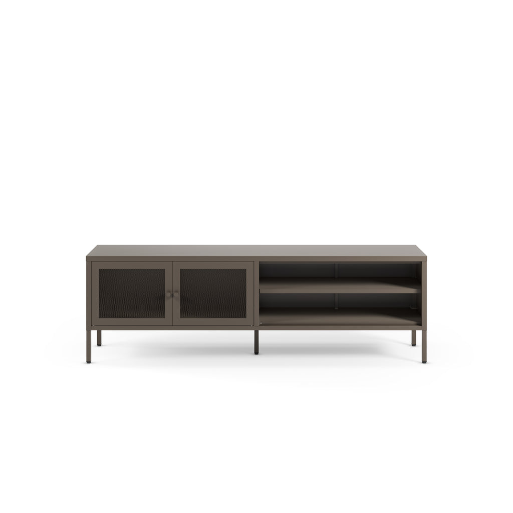 Mueble TV Fayna 160 cm 2 Puertas - Moca