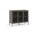 Aparador Layna 120 cm Puerta Cristal - Moca