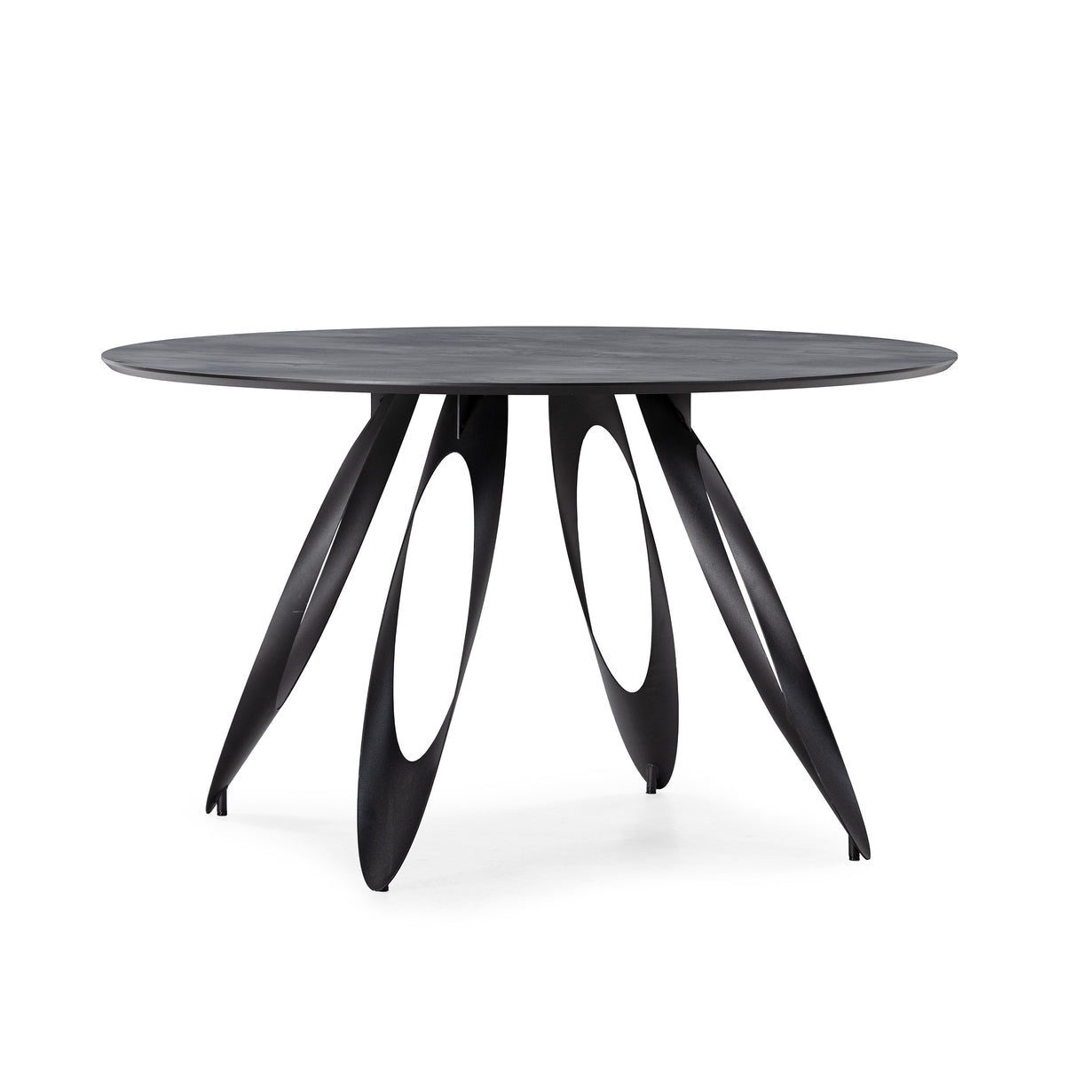 Mesa de Comedor Anora 130 cm - Cemento / Pata Metal