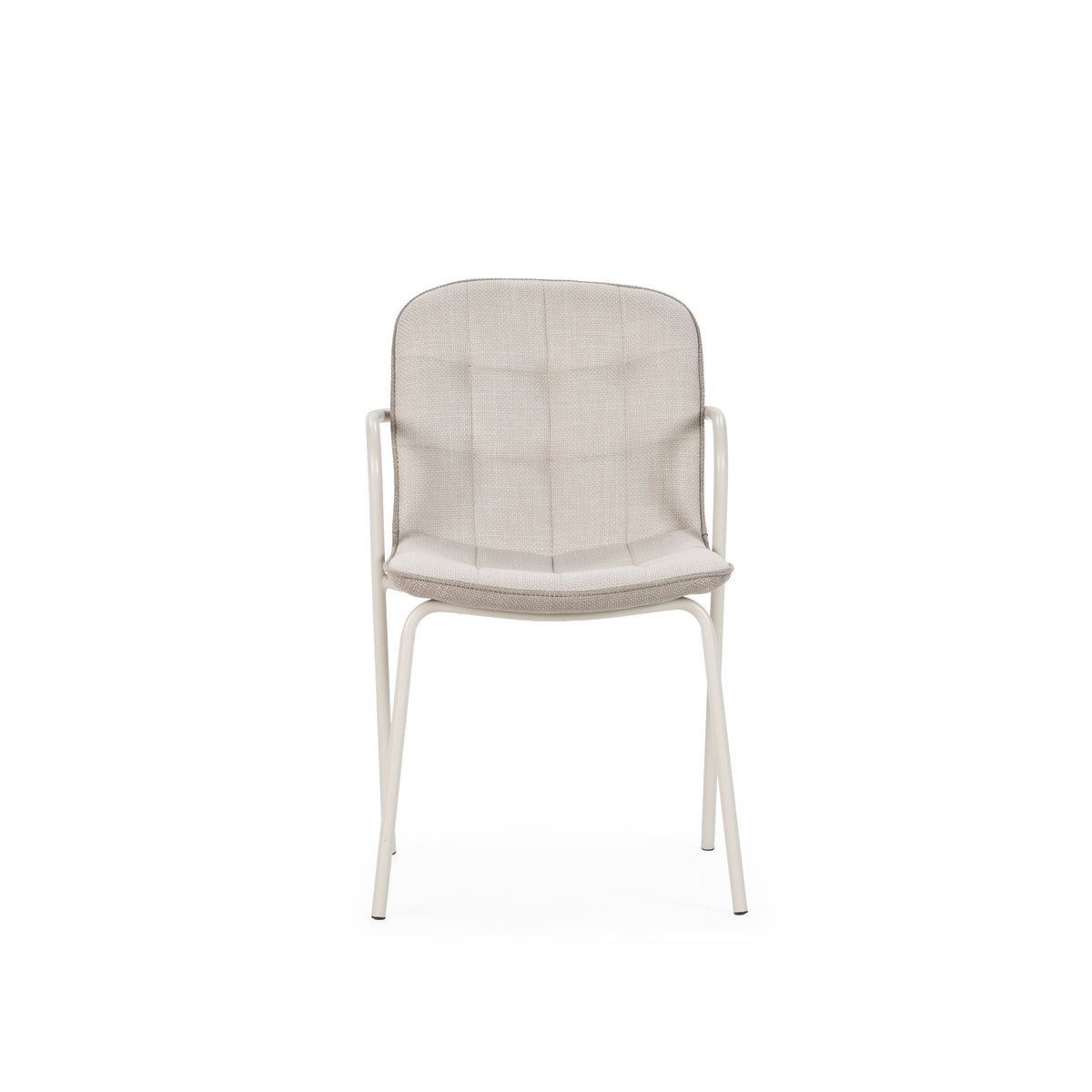 Pack 4 Sillas Angie - Beige / Pata Crema