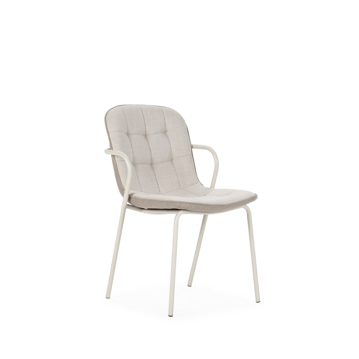Pack 4 Sillas Angie - Beige / Pata Crema