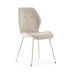 Pack 4 Sillas Ansu - Beige / Pata Crema