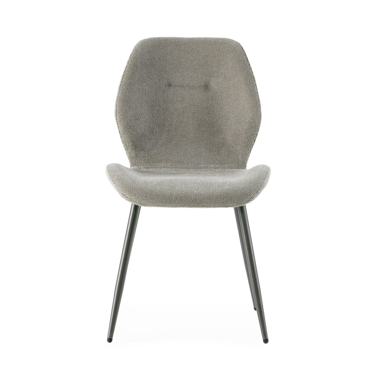 Pack 4 Sillas Ansu - Gris / Pata Gris Oscuro