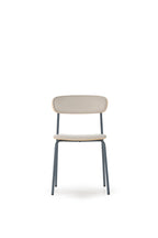Pack 2 Sillas Saula - Beige / Pata Azul Oscuro