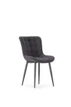 Pack 4 Sillas Rube - Gris Oscuro / Pata Gris