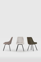 Pack 4 Sillas Cloe - Verde / Pata Negra