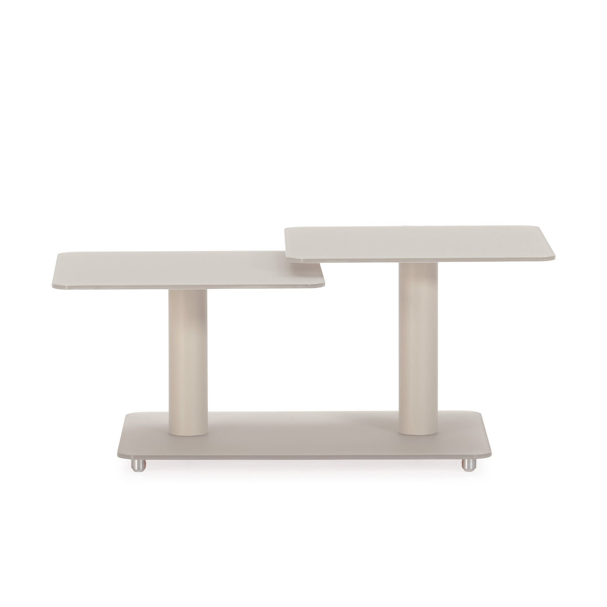 Mesa de Centro Giratoria Elvi - Crema