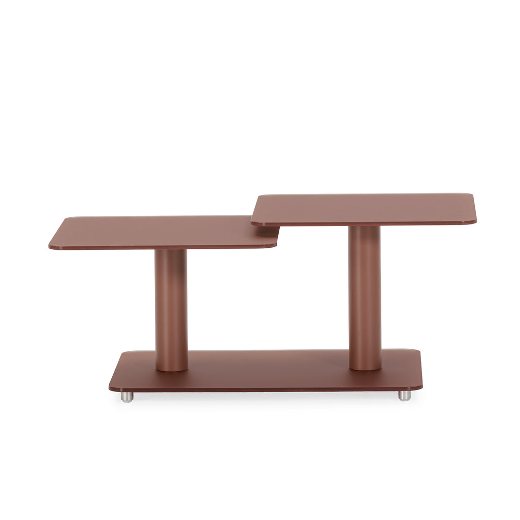 Mesa de Centro Giratoria Elvi - Terracota