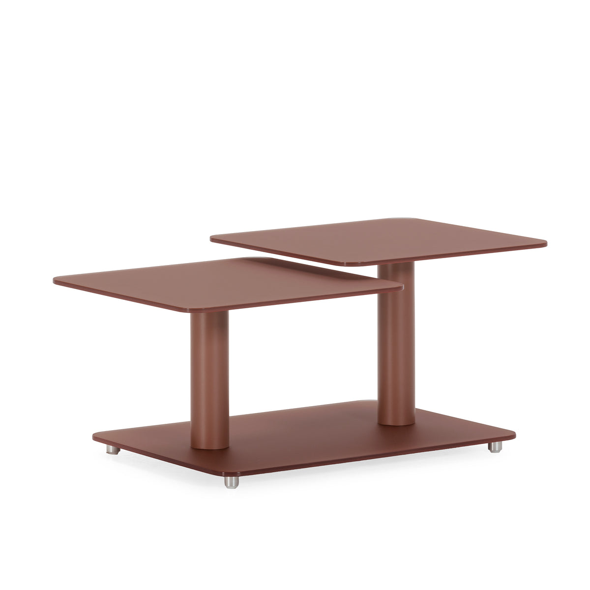 Mesa de Centro Giratoria Elvi - Terracota