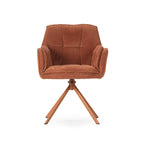 Pack 2 Sillones Giratorios Keiko - Terracota