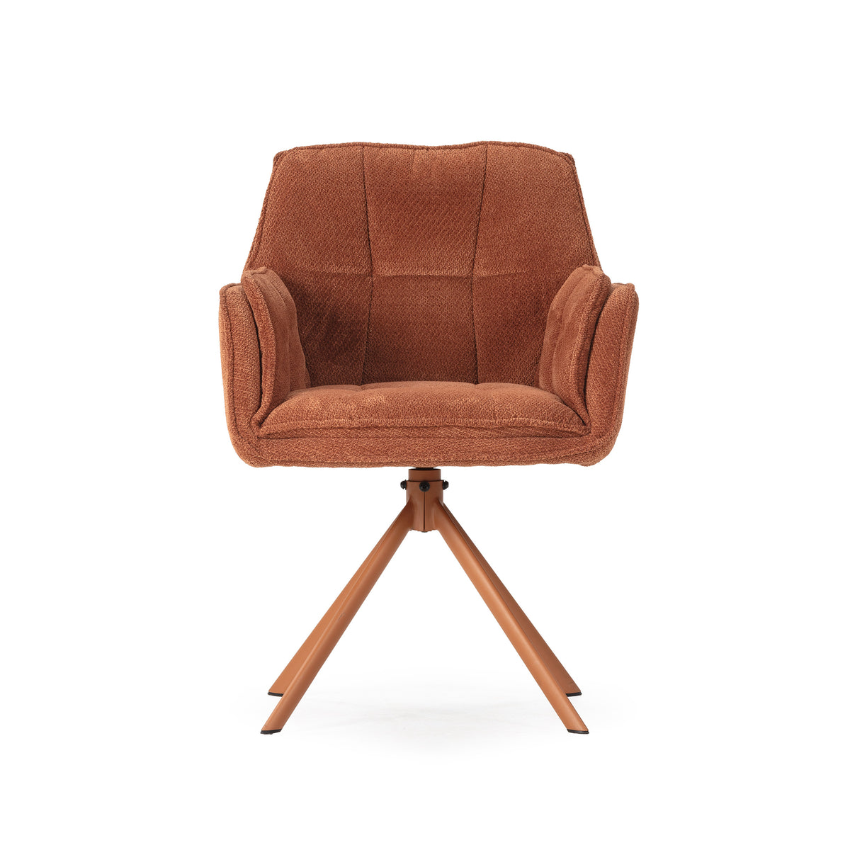 Pack 2 Sillones Giratorios Keiko - Terracota