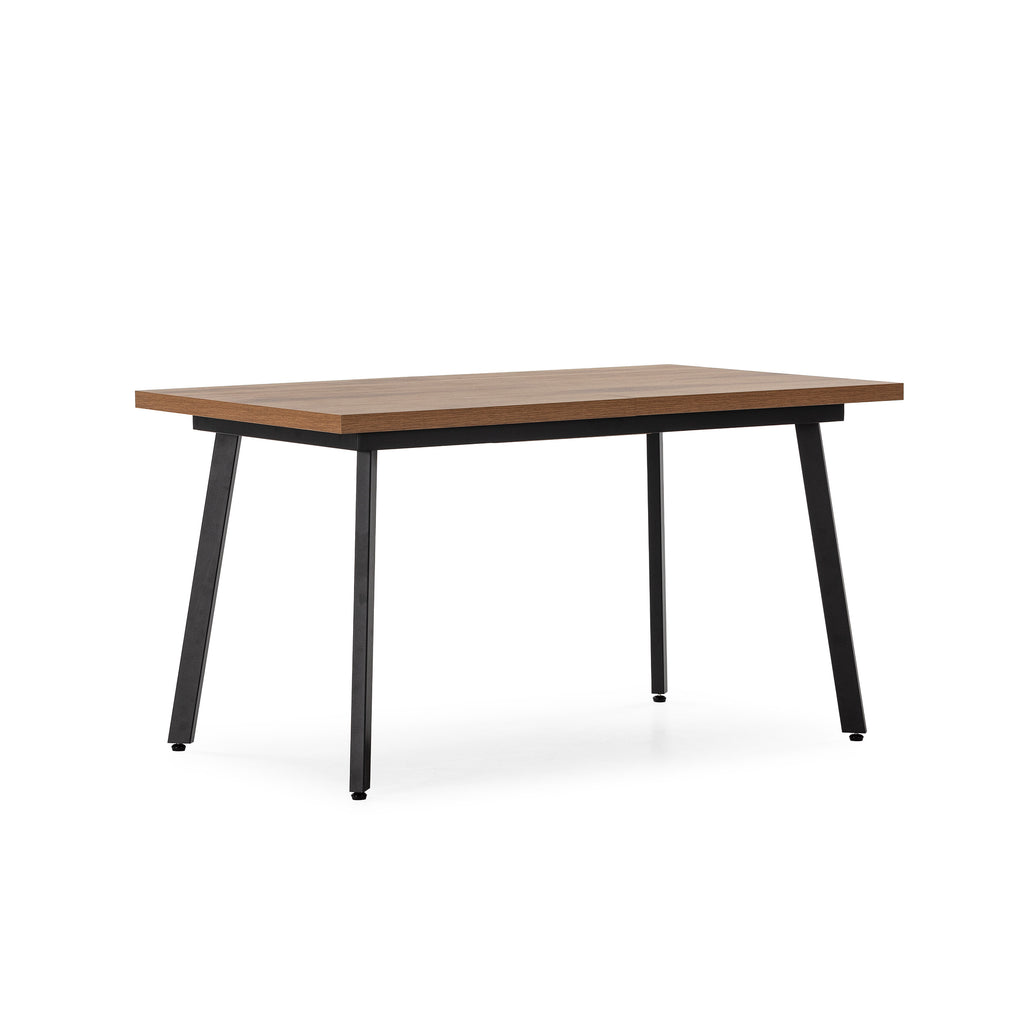 Mesa de Comedor Extensible Blau 138/178 cm - Roble / Pata Metal