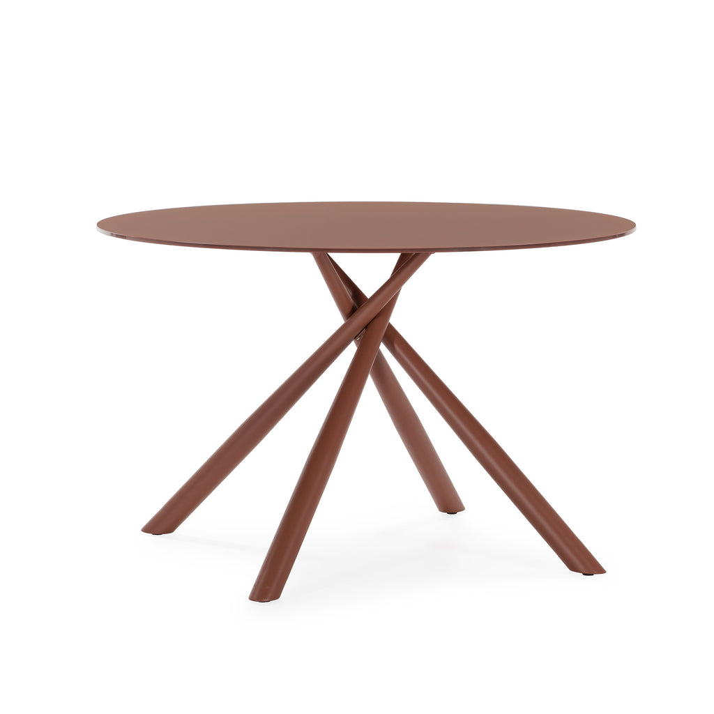 Mesa de Comedor Lexa 120 cm - Terracota