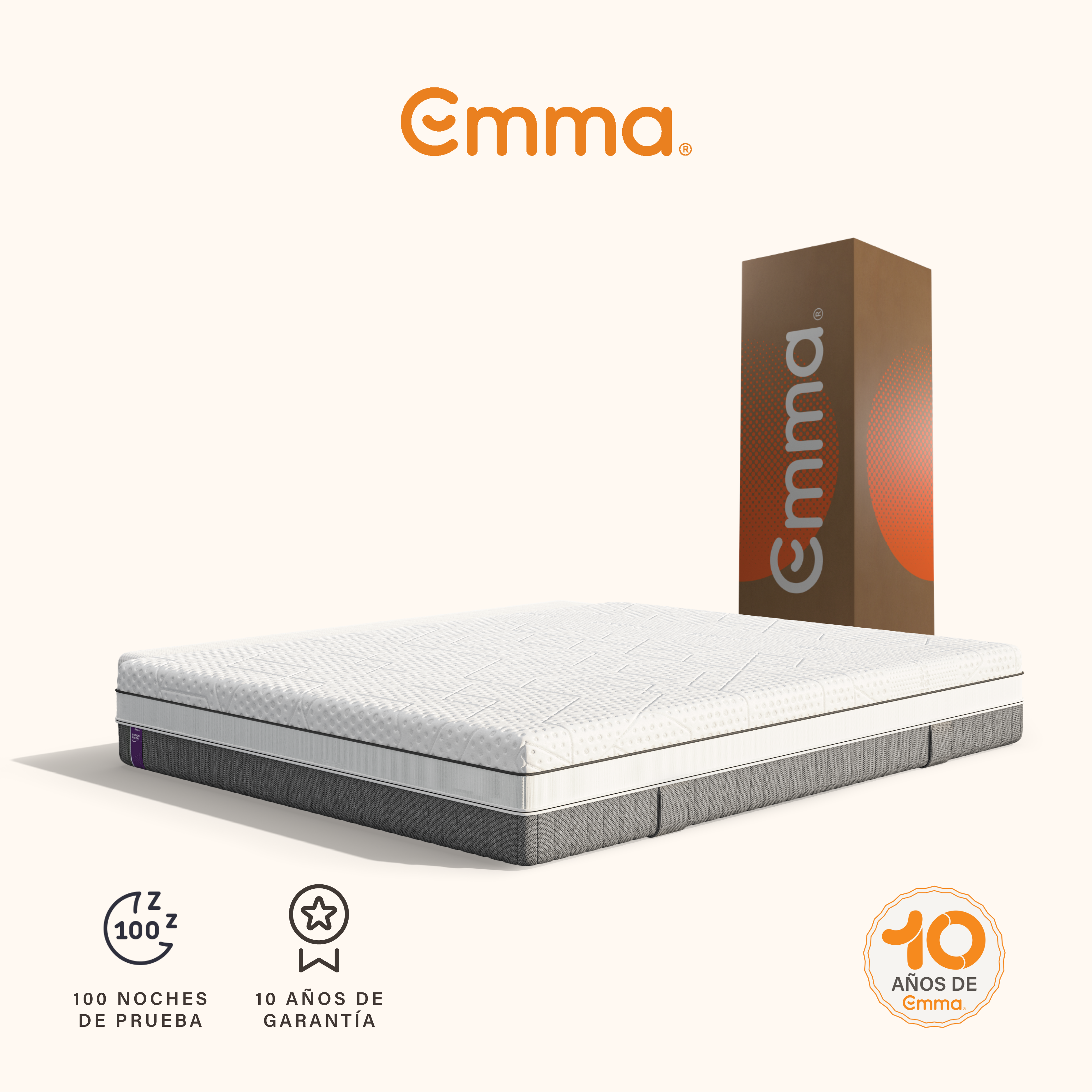 Colchón Emma Fusion Fresh Hybrid