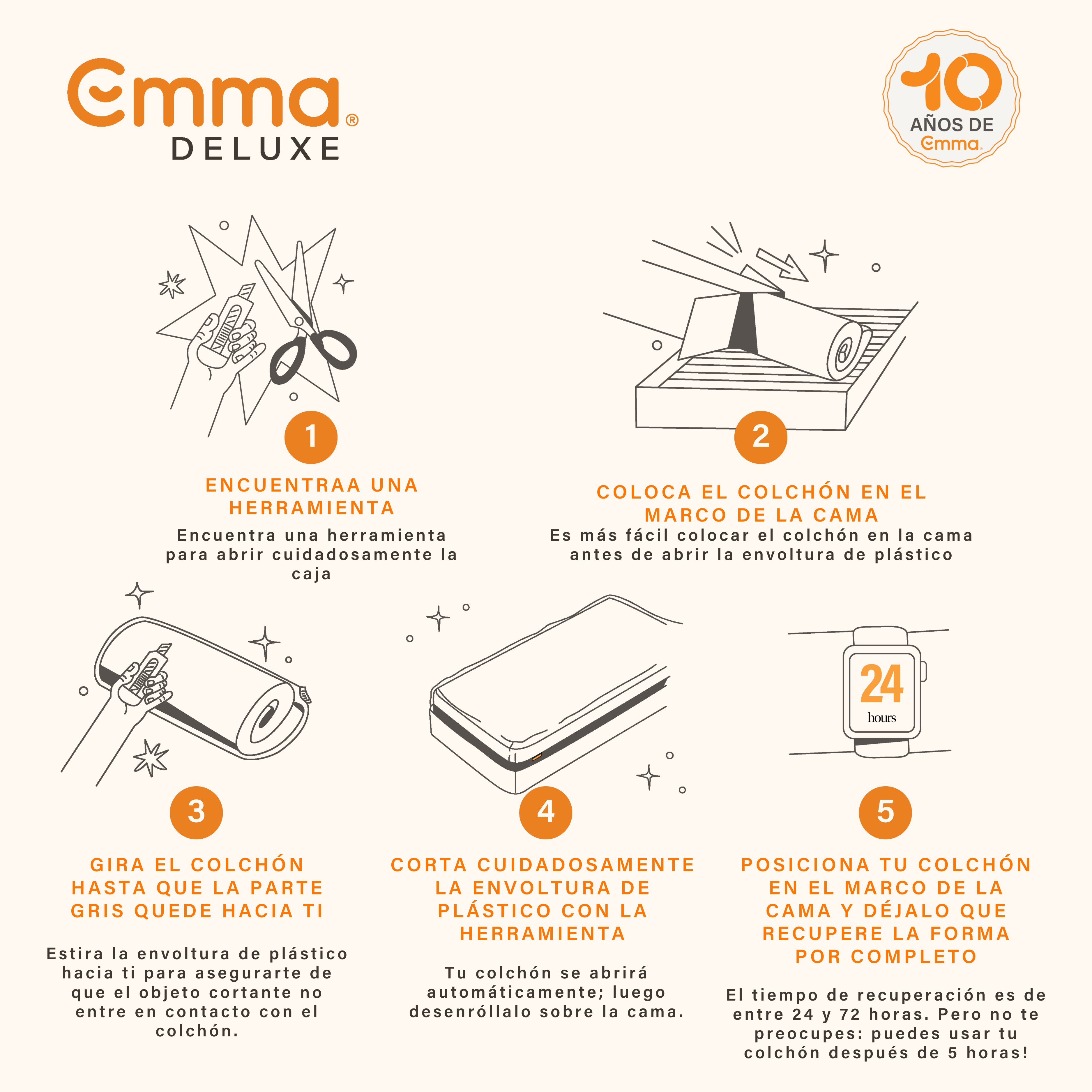 Colchón Emma Body Adapt Hybrid