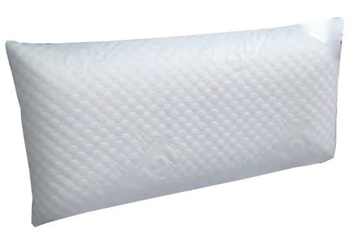 Almohada Ezkaba viscoelástica perforada con funda de dos tejidos