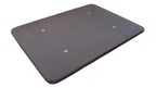 Base tapizada Lumbier en tejido 3D gris con 5 barras